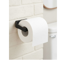 Duvara Monte Siyah Peçetelik Minimal Banyo Aksesuarı