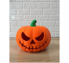 23×15 cm Korku Temalı Balkabağı Biblo Dekoratif Ev Ofis Süs Eşyası