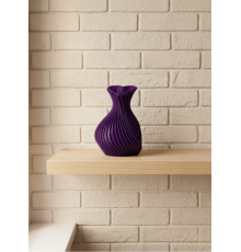 5 cm Mor Kalp Formlu Mini Vazo Modern Mini Dekor Ürünü