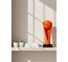 23cm Turuncu Basketbol Kupa Biblo Modern Ödül Dekor Ürünü