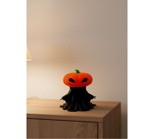 Cadılar Bayramı Temalı Balkabağı Figür 9cm Dekor Objesi