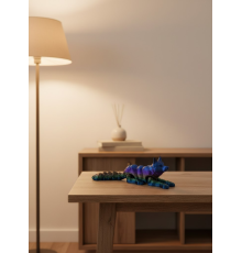 Rainbow hareketli kurt masa dekoru esnek eklem yapılı