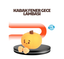 Dekoratif Pumpkin Gece Lambası Şarjlı Dokunmatik LED Işık