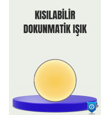 LED Hareket Sensörlü Gece Lambası Kablosuz Duvar Tipi