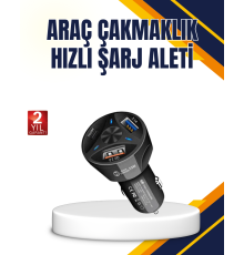 Polygold Quick Charger 55W Araç Şarj Cihazı PD USB C Destekli