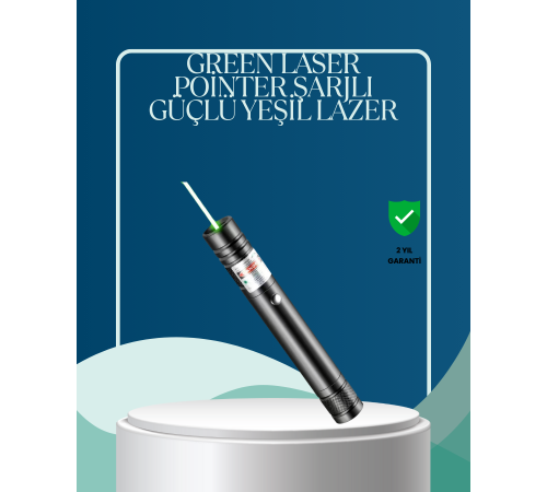 Profesyonel Kullanım İçin 5000mW Yeşil Lazer İşaretleyici