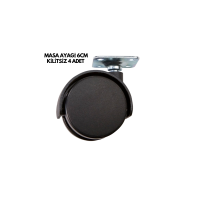 MASA AYAĞI 6CM KİLİTSİZ 4 ADET