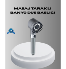Spa Etkili Masaj Uçlu Duş Başlığı Ergonomik Tasarım