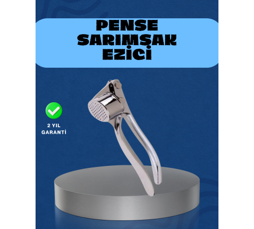 Mutfak Sarımsak Ezici Kaymaz Saplı Güçlü Mekanizma