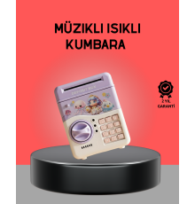 Çocuklar İçin Elektronik Şifreli Para Biriktirme Kumbarası Mor