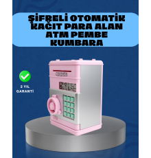 Şifreli Elektronik Para Biriktirme Kumbarası Büyük Kapasiteli