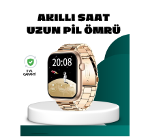 Bluetooth Arama Özellikli Akıllı Saat Uzun Pil Ömürlü