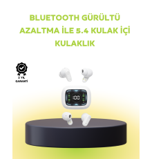 Uzun Bekleme Süreli Bluetooth Kulaklık Kablosuz Bağlantı