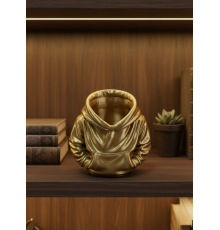 Gold Hoodie Kalemlik 10x10 cm Masa Üstü Düzenleyici