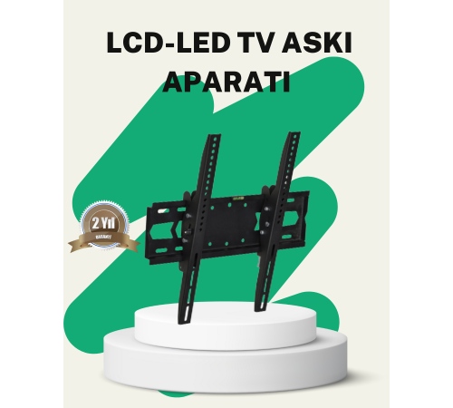 32 İnç TV Duvar Askı Braketi Stabil Güvenli Montaj Çelik Gövde