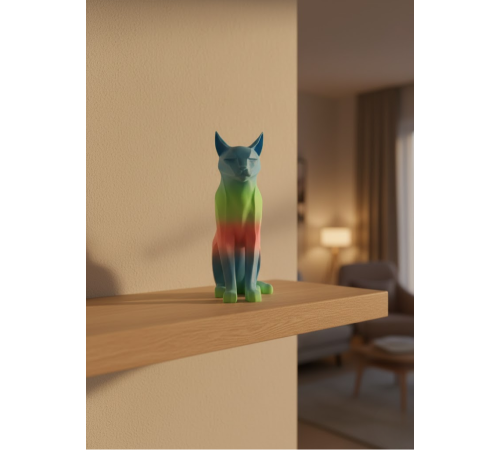 AÇIK RAİNBOW KEDİ