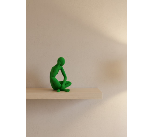 DEKORATİF İNSAN FİGÜRÜ YEŞİL