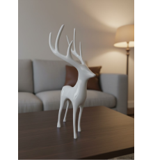 GEYİK FİGÜRÜ BEYAZ