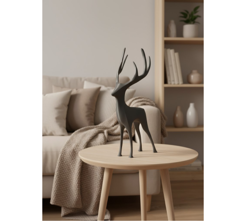 GEYİK FİGÜRÜ GRİ