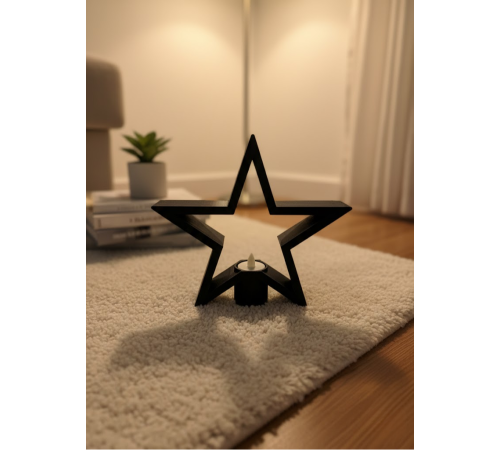 YILDIZ MUMLUK SİYAH