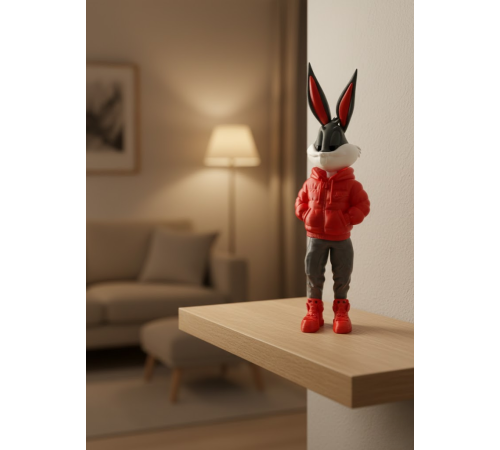 Bugs Bunny Dekoratif Figür
