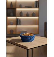 YUVARLAK ÇEREZLİK LACİVERT