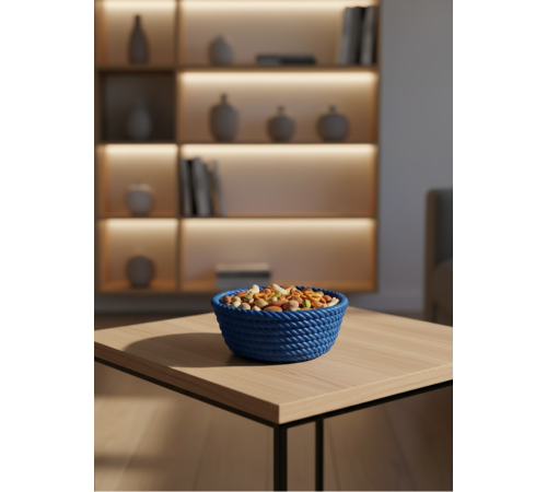 YUVARLAK ÇEREZLİK LACİVERT