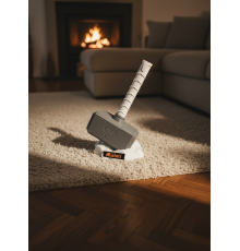 Thor Çekici Dekoratif Figür Mitolojik ve Fantastik Ev Aksesuarı 20x34 cm