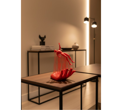 EL İNSAN FİGÜRÜ KIRMIZI