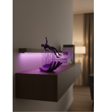 Mor El İnsan Figürü Dekoratif Biblo Minimal Modern Salon Raf ve Masa Üstü Aksesuar