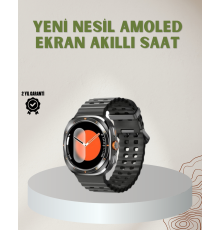 1.62 İnç Akıllı Saat Arama Özellikli Sağlık ve Spor Takibi