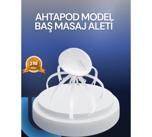 3 Kademeli Elektrikli Kafa Masaj Aleti Stres Giderici Ev Tipi Masaj