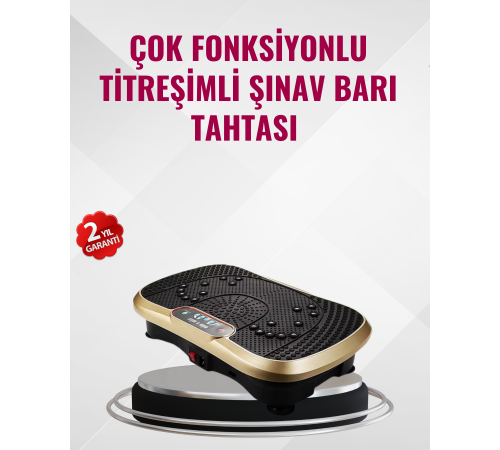 Ev Tipi Titreşimli Spor Aleti Yağ Yakım Destekli Tasarım