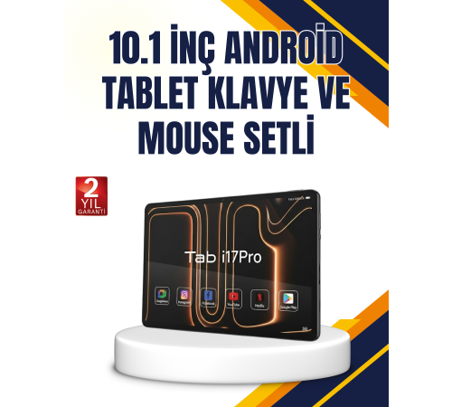Klavye Kalem Mouse Dahil Android Tablet Uzun Pil Ömürlü