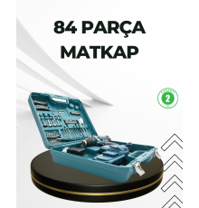 Çift Bataryalı Şarjlı Matkap Uç Seti Ev ve Usta Kullanımı