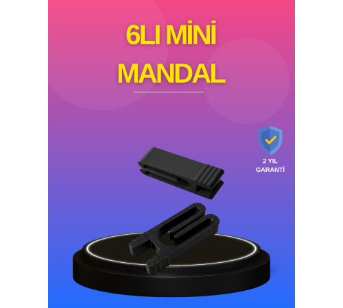 Plastik Poşet Kilidi Mutfak İçin Çok Amaçlı Mandal