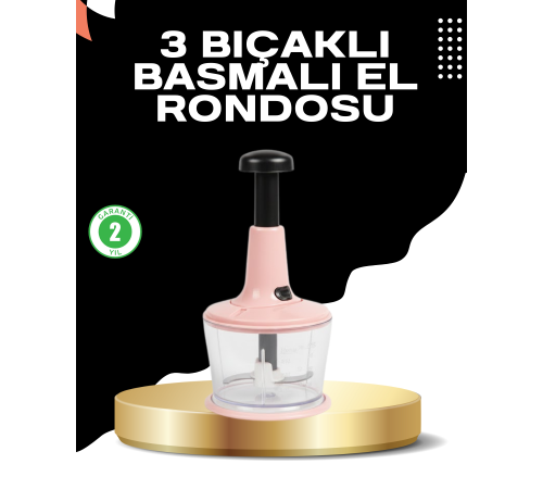 Sebze Soğan Doğrayıcı Manuel Güçlü Gövdeli