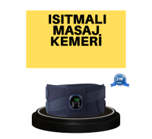 Dijital Ekranlı Isıtmalı Masaj Kemeri Bel Çevresi 100 cm Altı İçin Uygun