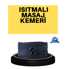 Dijital Ekranlı Isıtmalı Masaj Kemeri Bel Çevresi 100 cm Altı İçin Uygun