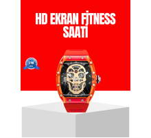 Manyetik Şarjlı Akıllı Saat iOS Android Uyumlu