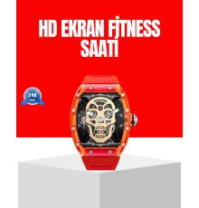 Manyetik Şarjlı Akıllı Saat iOS Android Uyumlu