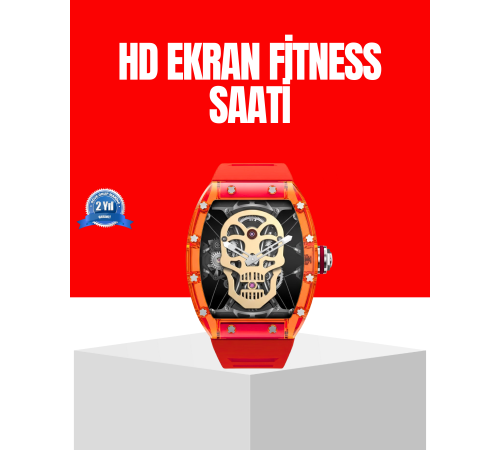 Manyetik Şarjlı Akıllı Saat iOS Android Uyumlu