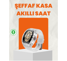 Uzun Pil Ömürlü Akıllı Saat Spor ve Günlük Kullanım