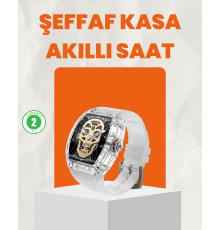 Uzun Pil Ömürlü Akıllı Saat Spor ve Günlük Kullanım