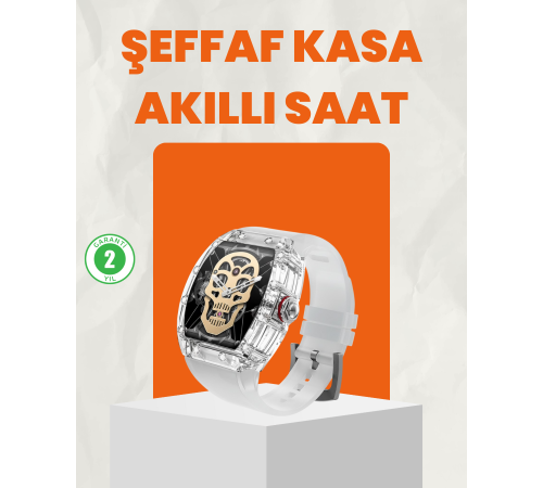 Uzun Pil Ömürlü Akıllı Saat Spor ve Günlük Kullanım