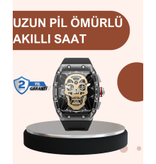 Uzun Pil Ömürlü Akıllı Saat Günlük ve Spor Kullanım