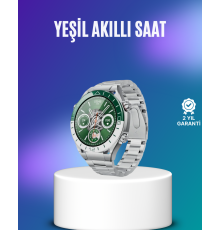 Harita Görüntüleme Özellikli Amoled Akıllı Saat 3 Kayışlı Fitness Takipli