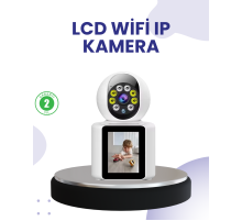 WiFi İç Mekan Kamera 2K Gece Görüşlü Çift Yönlü Görüntü Konuşma Destekli