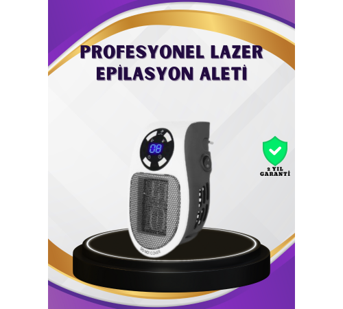 Taşınabilir Priz Isıtıcı Dijital Termostatlı Seramik Isıtıcı