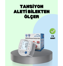 Dijital Bilek Tansiyon Aleti Çift Güç Kaynaklı HD Ekranlı